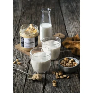 Masło orzechowe klasyczne z orzechów ziemnych (arachidowe) — zdjęcie aranżacyjne