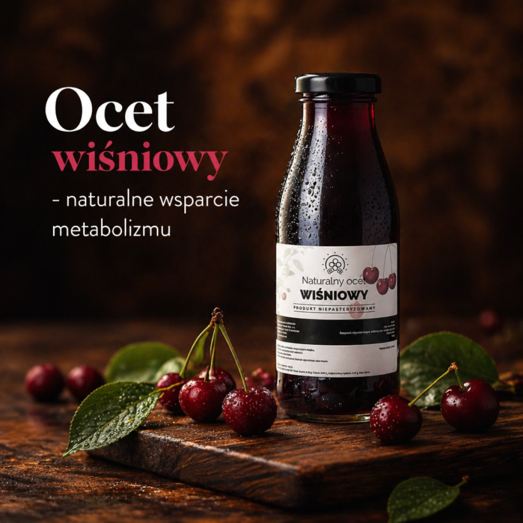 Ocet wiśniowy — zdjęcie aranżacyjne