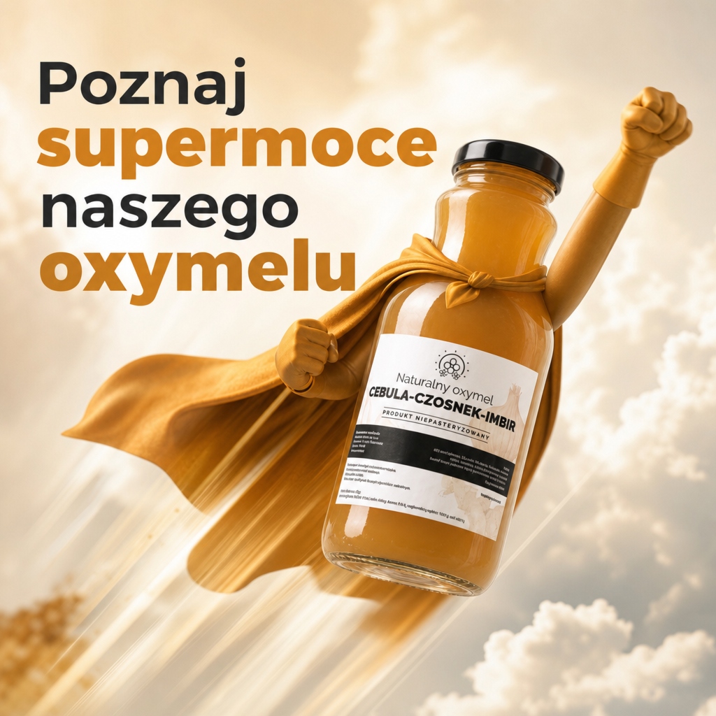 Oxymel cebula-czosnek-imbir — zdjęcie aranżacyjne