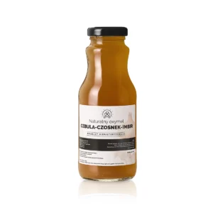 Oxymel cebula-czosnek-imbir