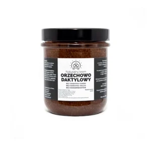 Zdrowy krem orzechowo-daktylowo-czekoladowy